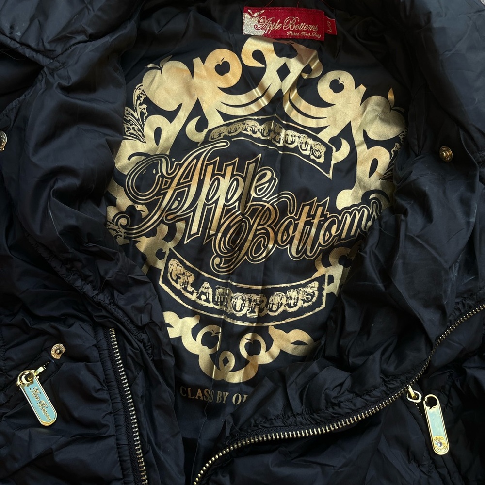 Apple bottoms jacket with belt - Picture 2 of 5